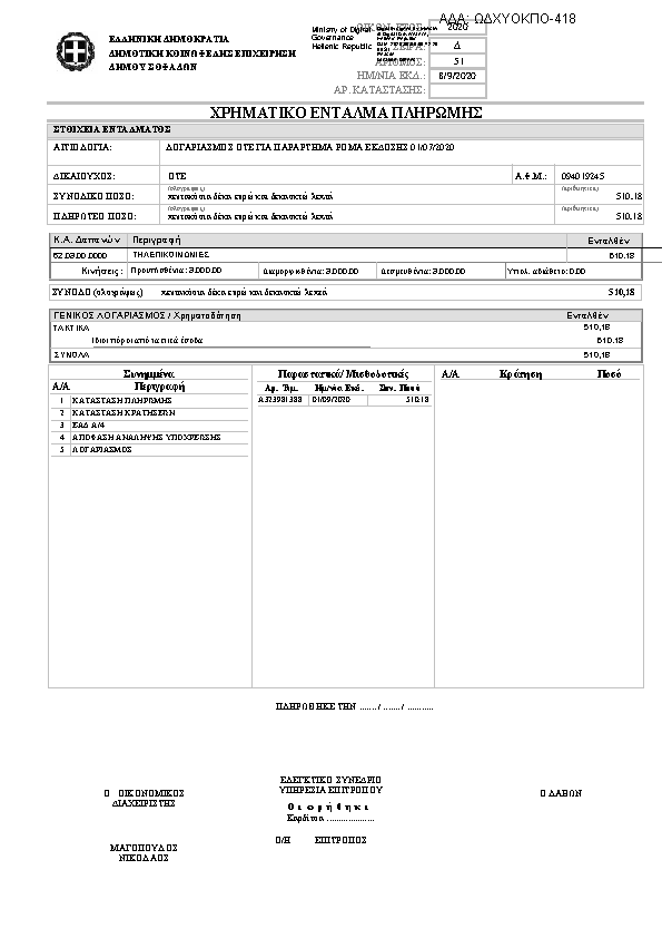 Πληροφορίες και προεπισκόπηση εγγράφου