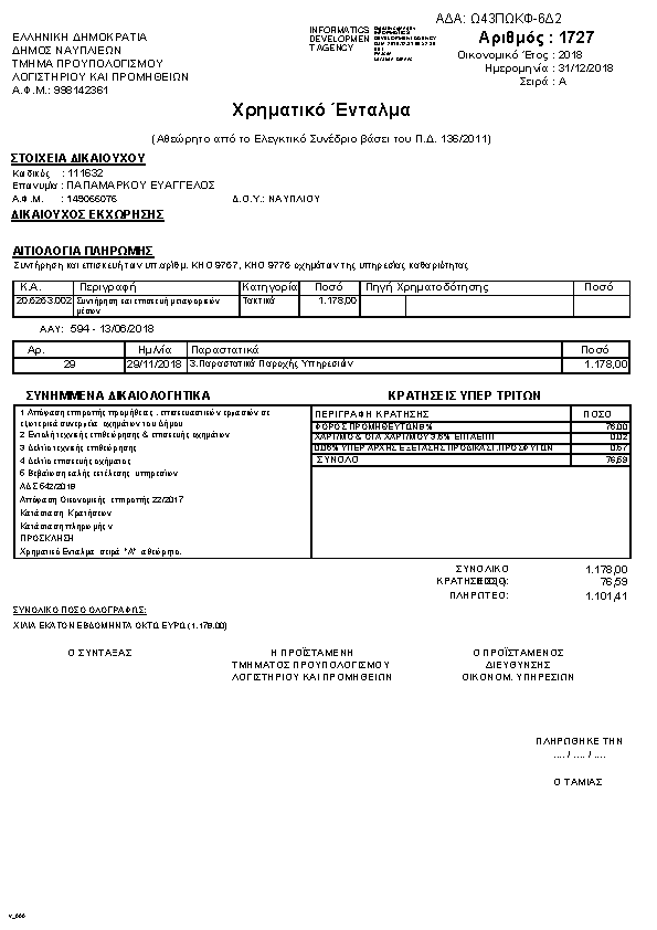 Πληροφορίες και προεπισκόπηση εγγράφου