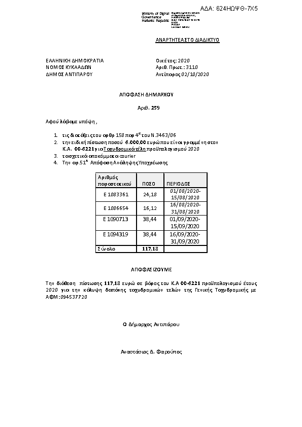 Πληροφορίες και προεπισκόπηση εγγράφου