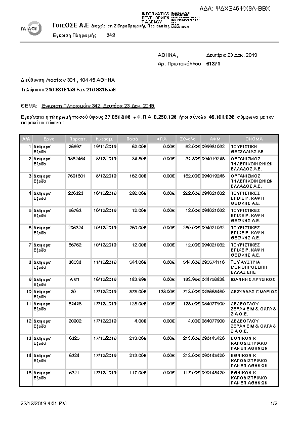 Πληροφορίες και προεπισκόπηση εγγράφου