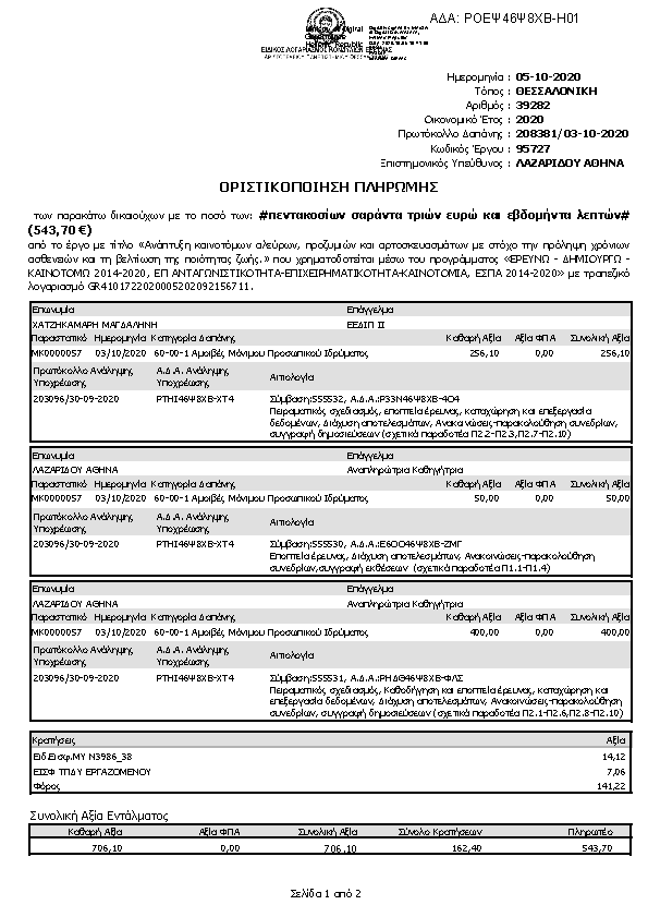 Πληροφορίες και προεπισκόπηση εγγράφου