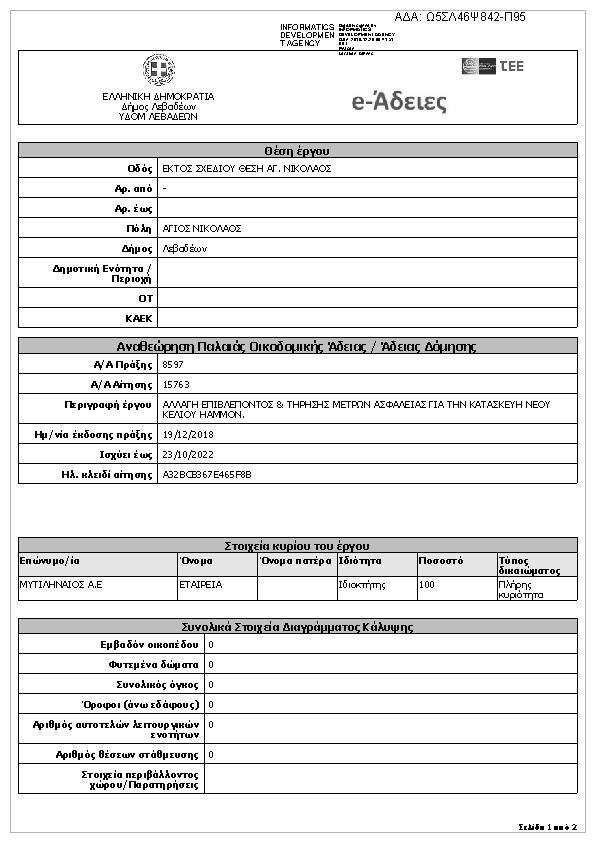 Πληροφορίες και προεπισκόπηση εγγράφου