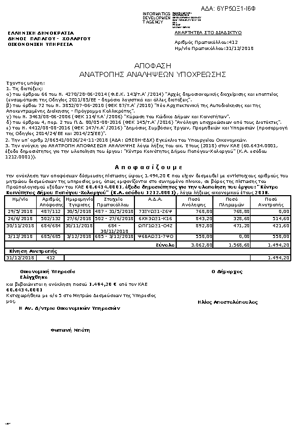 Πληροφορίες και προεπισκόπηση εγγράφου