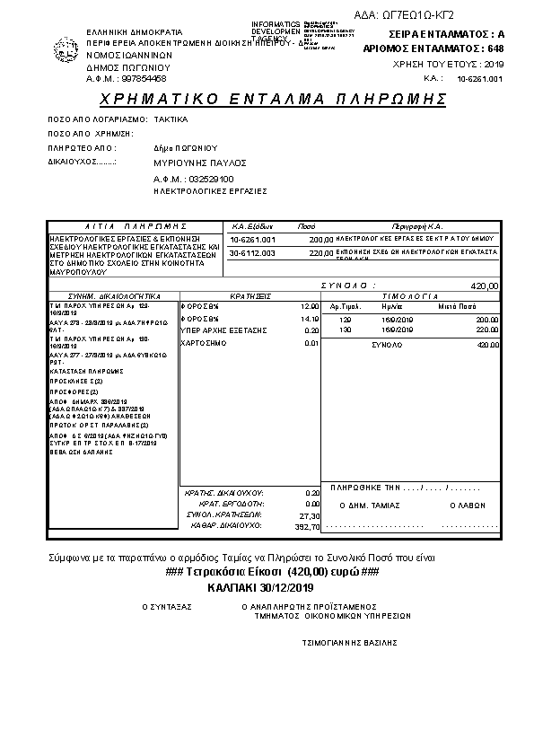 Πληροφορίες και προεπισκόπηση εγγράφου