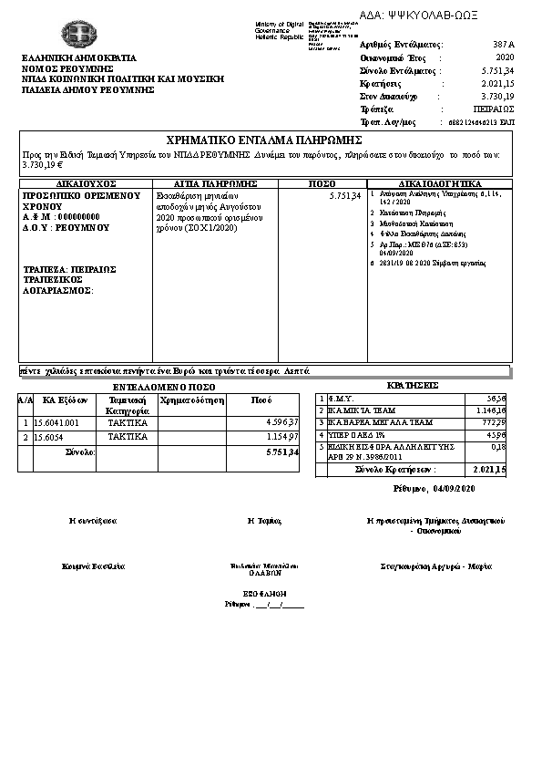 Πληροφορίες και προεπισκόπηση εγγράφου
