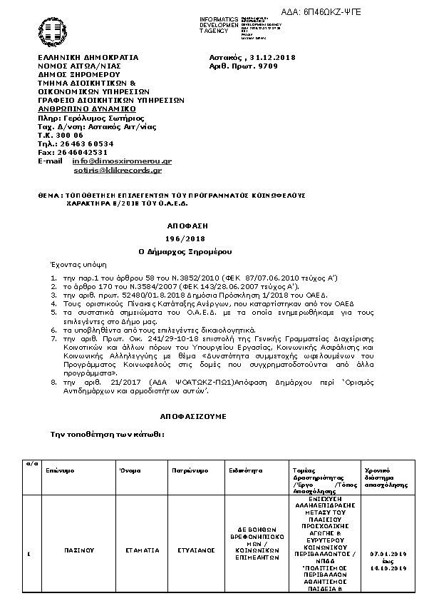 Πληροφορίες και προεπισκόπηση εγγράφου