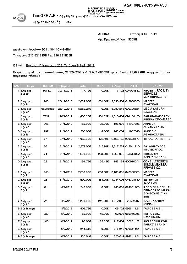 Πληροφορίες και προεπισκόπηση εγγράφου