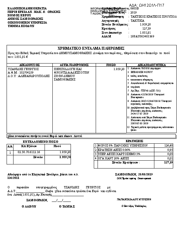 Πληροφορίες και προεπισκόπηση εγγράφου