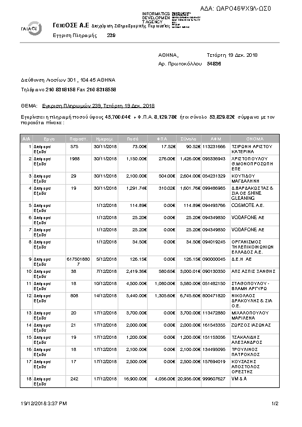 Πληροφορίες και προεπισκόπηση εγγράφου