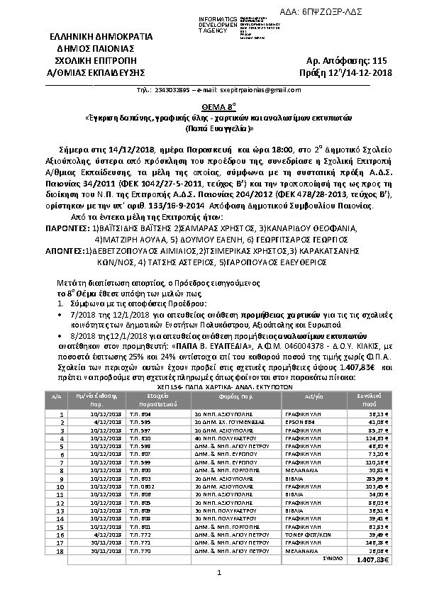 Πληροφορίες και προεπισκόπηση εγγράφου