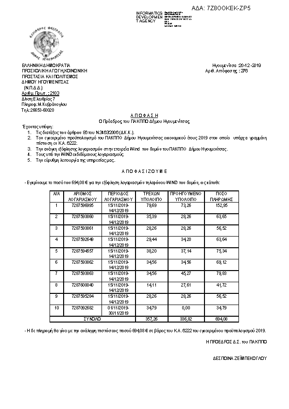 Πληροφορίες και προεπισκόπηση εγγράφου