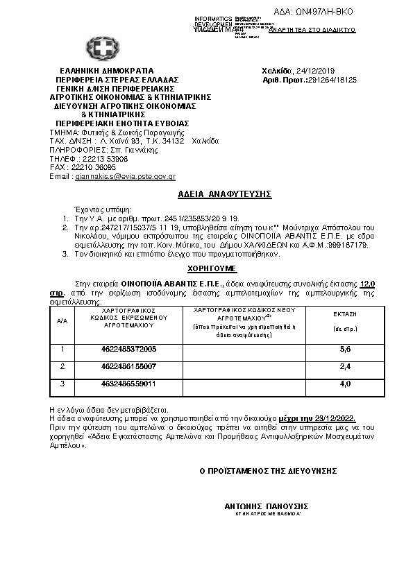 Πληροφορίες και προεπισκόπηση εγγράφου