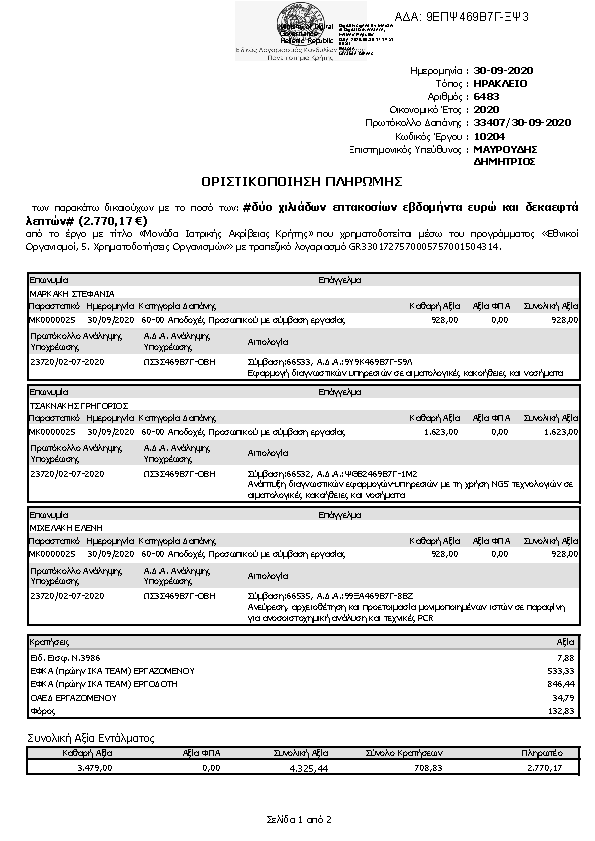 Πληροφορίες και προεπισκόπηση εγγράφου