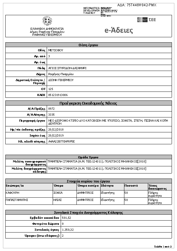 Πληροφορίες και προεπισκόπηση εγγράφου