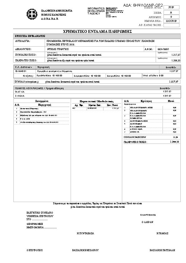 Πληροφορίες και προεπισκόπηση εγγράφου