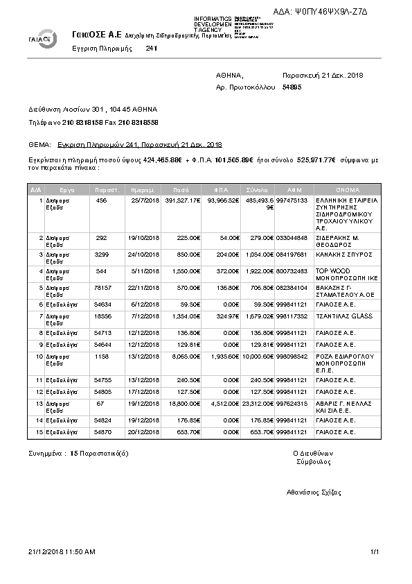 Πληροφορίες και προεπισκόπηση εγγράφου