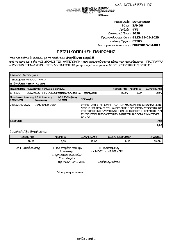 Πληροφορίες και προεπισκόπηση εγγράφου