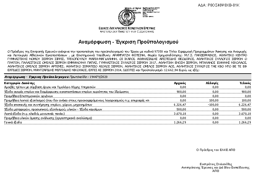 Πληροφορίες και προεπισκόπηση εγγράφου