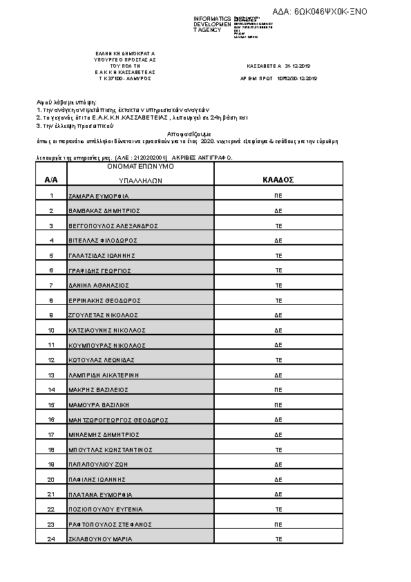 Πληροφορίες και προεπισκόπηση εγγράφου